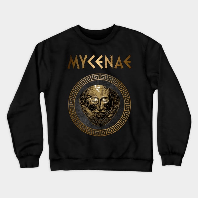 Mycenae Ancient Bronze Age Mycenaean Civilization Crewneck Sweatshirt by AgemaApparel